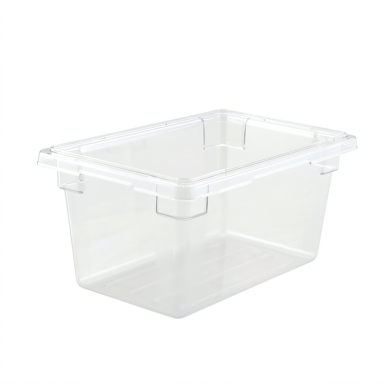 Product image #1 for Winco PFSH-9 Half-Size Clear Polycarbonate Food Storage Box, 5 Gallon
