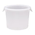 Thumbnail image #1 for Rubbermaid Commercial Products 6 Qt Round Food Storage Container, White, Container Only