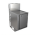 Thumbnail image #1 for BK Resources Top Shelf Underbar Cabinet with Flat Raised-Edge Top and Hinged Lock Door, 21 Inch Wide x 18 Inch Deep