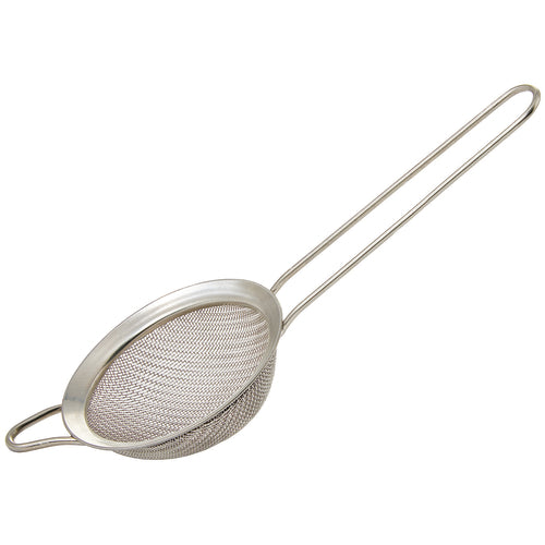 Product image #1 for Winco Fine Mesh Stainless Steel Strainer-Sifter with Handle, 3-Inch Bowl
