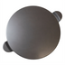 Thumbnail image #1 for Old Stone 15-Inch Round Glazed Grey Pizza Baking Stone with Handles