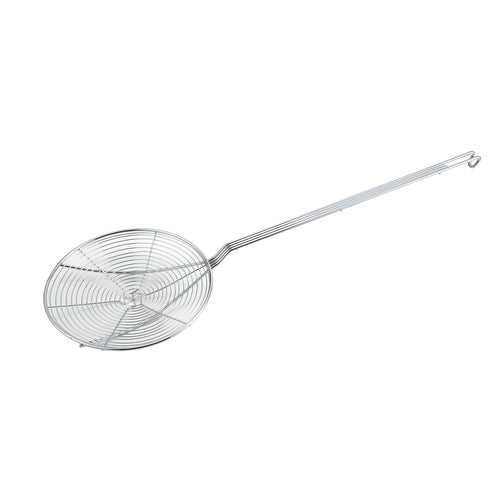 Product image #1 for Winco Nickel-Plated Spiral-Wire Skimmer with 14-Inch Handle, 7-Inch Round Bowl