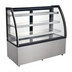 Thumbnail image #1 for Full-Service Curved Glass Floor Refrigerated Bakery Display Case, 72-Inch, 22.95 Cu. Ft.
