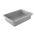 Thumbnail image #1 for Rubbermaid Commercial Gray Plastic 1-Compartment Bus Tub / Utility Box, 20 x 15 x 5 Inches, 4-5/8 Gallon