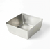 Thumbnail image #1 for Square Stainless Steel Mixing Bowl, 146 oz., Satin Finish