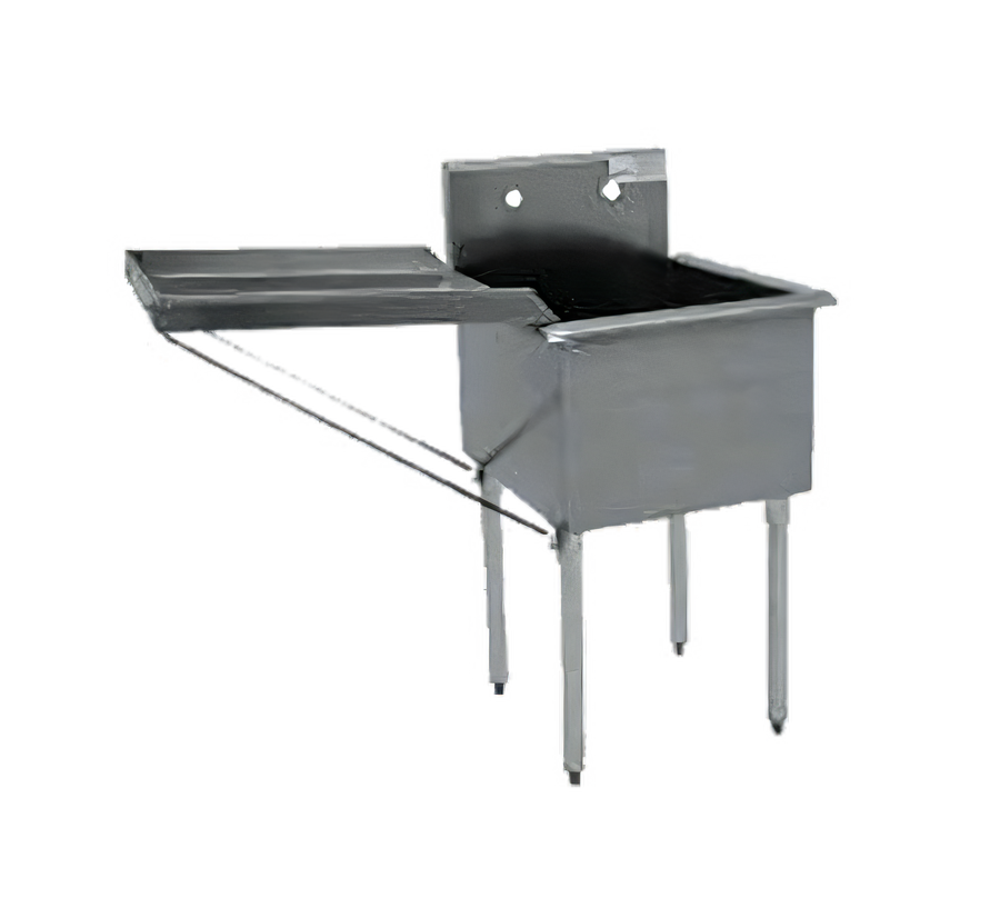Product image #1 for Advance Tabco 21 Inch x 48 Inch Detachable Stainless Steel Drainboard for Square Corner Sinks