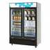 Thumbnail image #1 for Migali Competitor Series 49 Cu. Ft. Two-Section Hinged Glass Door Refrigerator Merchandiser