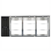Thumbnail image #1 for Continental Refrigerator BB79NGDPT 79-Inch Six-Door Pass-Thru Refrigerated Back Bar Cooler