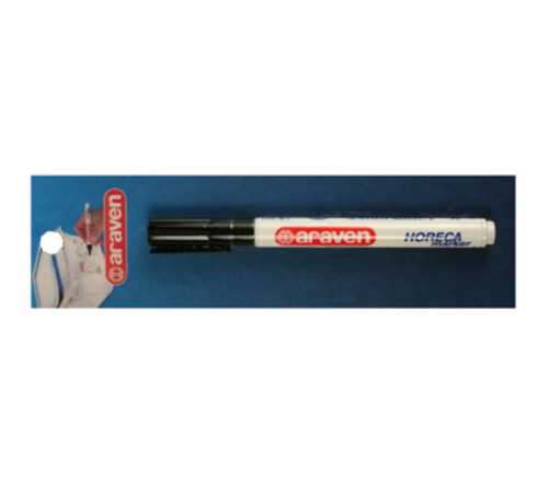 Product image #1 for Araven Horeca Marker, Black Ink, 1/32-Inch Point