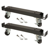 Back Bar Cooler Channel Bar Set with Wheels