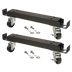 Thumbnail image #1 for Back Bar Cooler Channel Bar Set with Wheels