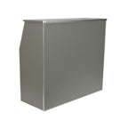 Thumbnail image #1 for Flash Furniture XA-BAR-48-GY-GG 4-Foot Folding Portable Bar Table, Laminate, Slate Gray
