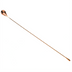 Thumbnail image #1 for Barfly Classic 19-5/8 Inch Copper-Plated Weighted Bar Spoon with Twisted Stem