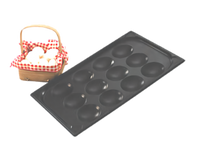 Vollrath 18-8 Stainless Steel Egg Poacher Plates for Egg Poaching Pans