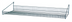 Thumbnail image #1 for Quantum Store Grid 48-Inch x 14-Inch Green Epoxy Antimicrobial Wire Shelf with Retaining Front Edge