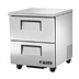 Thumbnail image #1 for True 27-Inch Two-Drawer Undercounter Refrigerator, 33°F to 38°F