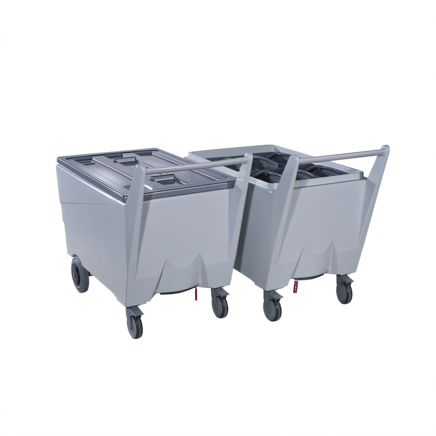 Product image #1 for ITV Ice Makers EC-250 247-lb Polyethylene Ice Caddy with Cover and Drainage System