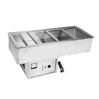 Atlas Metal WCM-HP-X-6 6-Pan Hot/Cold Drop-In Unit