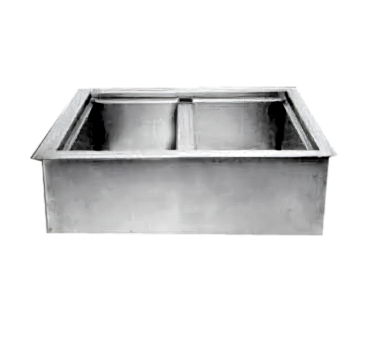 Product image #1 for Wells ICP-200 Drop-In Non-Refrigerated Ice Pan, 2-Pan Capacity