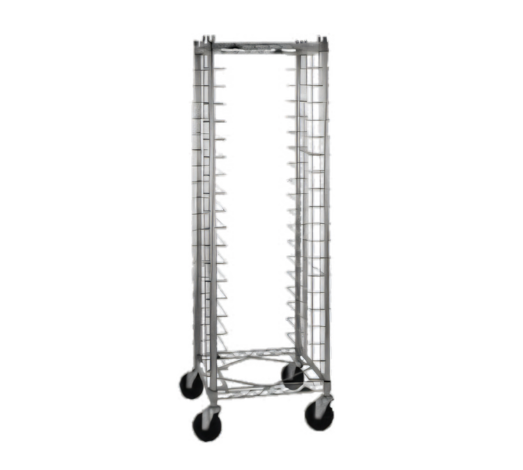 Product image #1 for Metro Super Erecta Mobile End-Load Wire Bun Pan Rack, 20-Pan Capacity, 5-Inch Swivel Casters