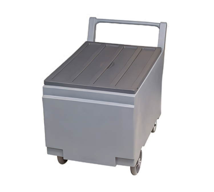 Product image #1 for SmartCART 240 Mobile Insulated Polyethylene Ice Cart with Removable Lid, 240 lb Capacity