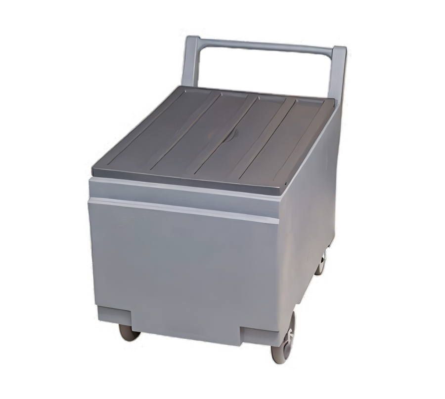 Product image #1 for SmartCART 240 Mobile Insulated Polyethylene Ice Cart with Removable Lid, 240 lb Capacity