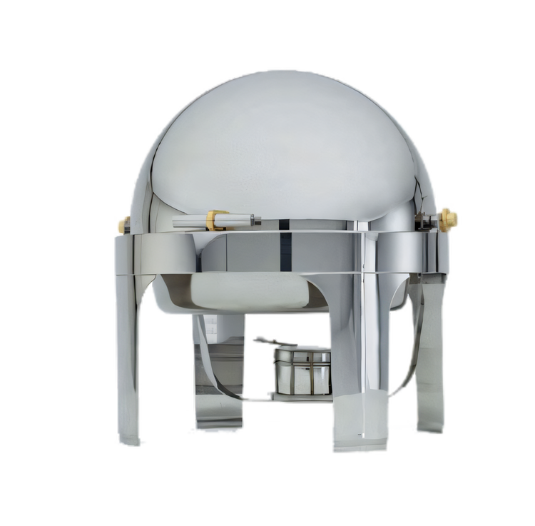 Product image #1 for Vollrath New York, New York® Round Stainless Steel Replacement Water Pan for 6-Quart Chafers