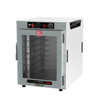 Thumbnail image #1 for Metro HotBlox™ HBCW8-AC-CT Wide 8-Pan Countertop Insulated Holding Cabinet, Clear Door, Analog Controls