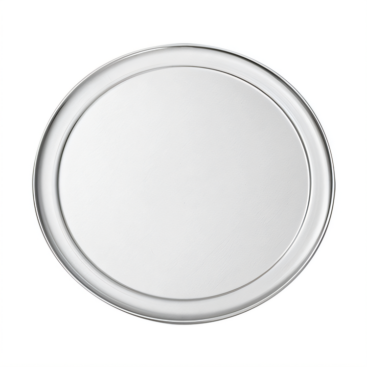 Product image #1 for American Metalcraft amNOW Essentials 16-Inch Round Aluminum Pizza Pan with Wide Rim and Flat Bottom
