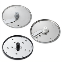 Dito Sama 175 mm Set of 3 Cutting Discs for Slicing, Julienne, and Grating