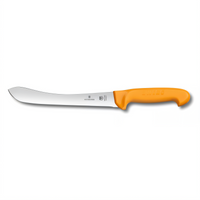 Victorinox Swibo 8-Inch Stamped Butcher's Knife with Orange Handle