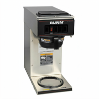 BUNN VP17-1 SST Pourover Commercial Drip Coffee Brewer with 1 Lower Warmer