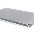 Thumbnail image #1 for Steel Works Stainless SWUS-3018-318 Adjustable Stainless Steel Undershelf for 18" x 30" x 36"H Work Table, 18/340