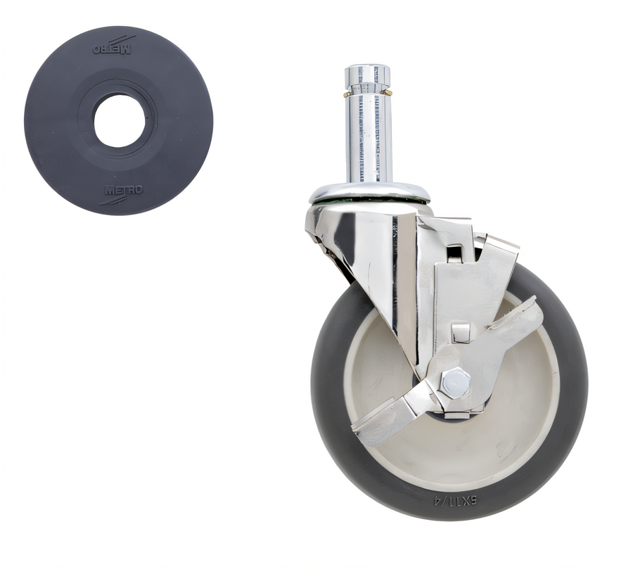 Product image #1 for Metro 5MPB Super Erecta Shelf Casters & Leveling Feet