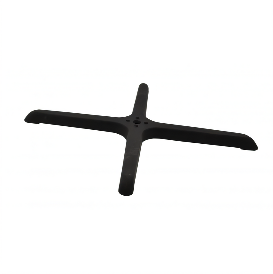 Product image #1 for Omcan 22 x 22-Inch Black Metal Cross Table Base for Column 43206
