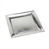 Thumbnail image #1 for American Metalcraft 14-Inch Square Hammered Stainless Steel Serving Tray