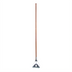 Thumbnail image #1 for Carlisle Quick-Change Narrow Band Mop Handle, 63 Inch Wood Handle, Metal Head