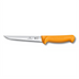 Thumbnail image #1 for Victorinox Swibo 5-1/2 Inch Curved Stamped Boning Knife with Orange Handle