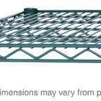 Thumbnail image #1 for Metro Super Erecta A1872NK3 Adjustable Wire Shelf, 72"W x 18"D, Green Epoxy Finish with Microban Antimicrobial Protection