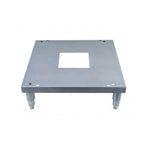 Thumbnail image #1 for Jackson WWS M24STND-6 6-Inch High Stainless Steel Machine Stand for Undercounter Dishmachines