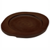 Thumbnail image #1 for Winco Round Wood Underliner for CAST-6 Cast Iron Cookware