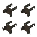 Thumbnail image #1 for Metro SmartLever SMR Grid Bracket Attachment Hooks, 4-Piece