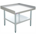 Thumbnail image #1 for Omcan Stainless Steel Equipment Stand with Undershelf, 30 x 30 Inches, 24-Inch High