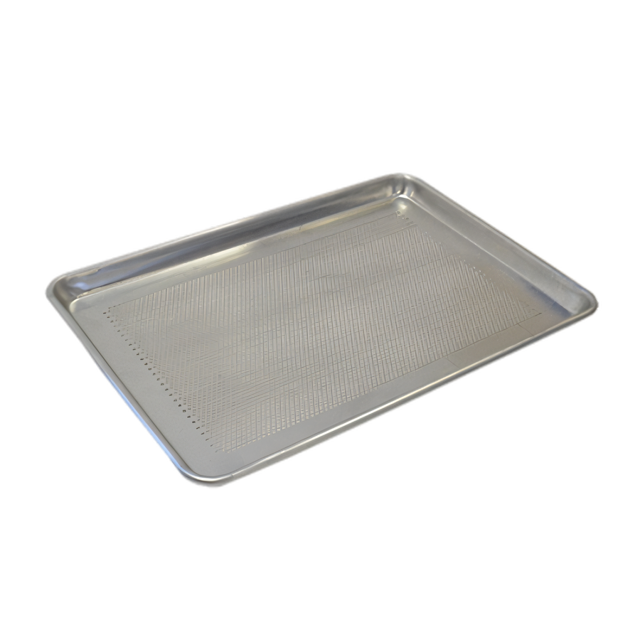 Product image #1 for Perforated Half-Size Aluminum Bun Pan, 13 x 18 Inch, 20-Gauge, Uncoated