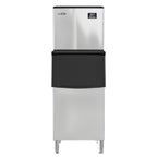 Thumbnail image #1 for Koolmore KM-CIM-400 Commercial Freestanding Full Cube Ice Machine with 200 lb Bin, 420 lb Daily Production
