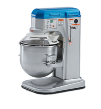 Vollrath 10 Quart Countertop Planetary Mixer with Digital Timer and 5-Speed Direct Drive