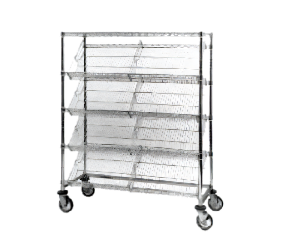 Product image #1 for Metro Super Erecta 48 Inch x 24 Inch Chrome Slanted Wire Shelf