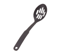 Crestware 12-Inch Black Nylon Slotted Spoon