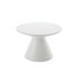 Thumbnail image #1 for American Metalcraft Hampton Collection White Wood Round Buffet Pedestal