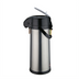 Thumbnail image #1 for Winco 3 Liter Lever-Top Glass-Lined Airpot with Stainless Steel Body